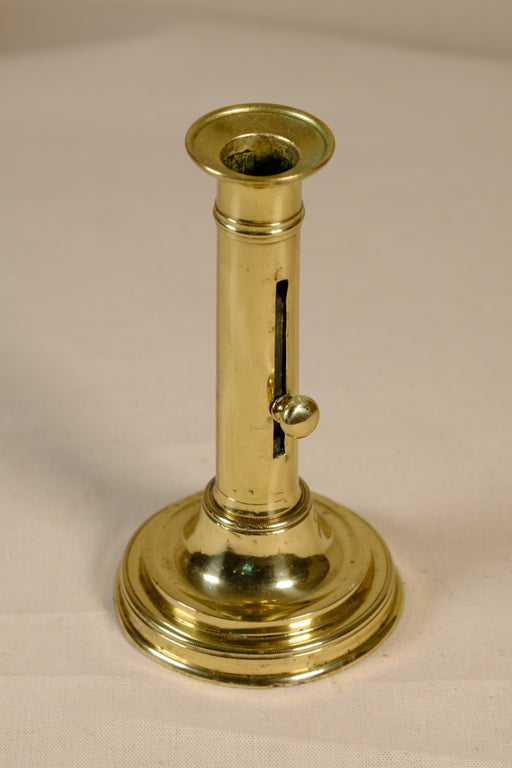Adjustable Brass Candlestick — Elleke Antiques